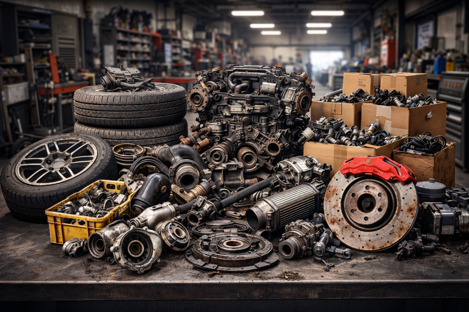 Used Auto Spare Parts